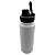 Garrafa academia 600ml - Branca - Imagem 1