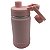 Garrafa 350 ml rosa bebê com alça academia - Imagem 2