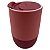 Copo buddy tampa e base silicone rosa - 325ml - Imagem 1