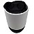Copo buddy tampa e base silicone preto - 325ml - Imagem 2