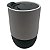 Copo buddy tampa e base silicone cinza - 325ml - Imagem 1