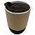 Copo buddy tampa e base silicone marrom- 325ml - Imagem 2