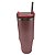 Garrafa rosa glitter térmica 890ml - Imagem 3