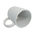 Caneca Cerâmica Craquelê Branca – 325 ml - Imagem 2