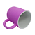 Caneca Cerâmica Craquelê Roxo – 325 ml - Imagem 2