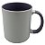 Caneca importada lilás alça e Interior (Porcelana 325ml P/ Sublimação) - Imagem 1