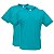 Camiseta Azul Turquesa - P ao GG (100% Algodão) - Imagem 2