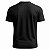 Camiseta Preta Dry Fit - P ao GG (100% Poliéster) - Imagem 2