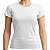 Camiseta Branca Baby Look Dry Fit - P ao GG - Imagem 3