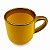 Caneca Imperial Ouro Amarelo com Alça e Borda Dourado – 400ml - Imagem 3
