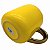 Caneca Imperial Ouro Amarelo com Alça e Borda Dourado – 400ml - Imagem 4