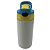 Squeeze pop térmico com tampa azul claro / amarelo 500ml - Imagem 3