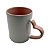 Caneca Importada Rosa Alça/Interior (Porcelana 325ml p/ Sublimação) - Imagem 2