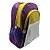 Mochila Escolar Roxa e Amarelo – 41 x 30 cm - Imagem 2