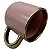 Caneca NV Imperial Rosa com Alça e Borda Dourado – 400ml - Imagem 4