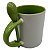 Caneca Colher Reta Verde Claro Alça Interior - Imagem 4
