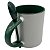 Caneca Colher Reta Verde Escuro Alça Interior - Imagem 3