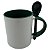 Caneca Colher Reta Verde Escuro Alça Interior - Imagem 4
