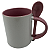 Caneca Colher Rosa Alça Interior - Imagem 4