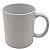 Caneca de Cerâmica Branca Mecolour 3A 325ml - Imagem 1