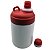 Copo Inox Térmico Kawaii 500ml Branco Tampa Vermelha - Imagem 3