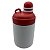 Copo Inox Térmico Kawaii 500ml Branco Tampa Vermelha - Imagem 2