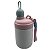 Copo Inox Térmico Kawaii 500ml Branco Tampa Rosa - Imagem 1