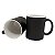 Caneca Mágica Preta Fosca 325ml - Importada - Imagem 2