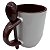 Caneca com Colher Alça e Interior Marrom - Jkb - Imagem 3