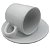 Xícara Branca 88ml com Pires - Live - Imagem 2