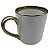 Caneca Cerâmica Borda e Alça Dourada 380ml - Mecolour - Imagem 4