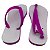 Chinelo para Sublimação com Sola e Tira Rosa Pink (Par) - Imagem 2
