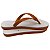 Chinelo para Sublimação com Sola e Tira Laranja (Par) - Imagem 3