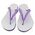 Chinelo para Sublimação com Sola e Tira Lilás (Par) - Imagem 3