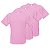 Camiseta Rosa Bebê - P ao GG3 (100% Poliéster) - Imagem 2