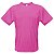 Camiseta rosa chiclete 100% poliéster do p ao gg - Imagem 1