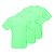 Camiseta verde claro 100% poliéster do P ao XG - Imagem 2