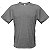 Camiseta Cinza Mescla - P ao GG3 (100% Algodão) - Imagem 1