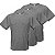 Camiseta Cinza Mescla - P ao GG3 (100% Algodão) - Imagem 2