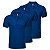 Camiseta Polo Azul Royal - P ao GG (100% Poliéster) - Imagem 2