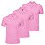 Camiseta Polo Rosa Bebê - P ao GG (100% Poliéster) - Imagem 2