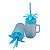 Caneca Mason Jar com Tampa e Canudo Azul Tifany (Vidro 350ml P/ Sublimação) - Imagem 2