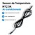 Sensor de Temperatura NTC 5K para Ar Condicionado Universal - Imagem 2