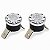 Kit 2 Termostatos Stermax 110°C NA + 130°C NF 16A 250V - Imagem 1