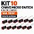 Kit 10 Chave Micro Switch Fim De Curso 16A 250V Haste Longa - Imagem 2