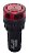 Buzzer e sinalizador luminoso AD22-24 24Vcc/Vca 72dB Furação Ø22mm sibratec - Imagem 1