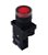 Botão de impulso Iluminado plástico EW3461 220Vca Vermelho 1NF ou Verde 1NA - Imagem 1