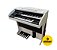 Órgão Eletrônico Tocamais MSX 300 branco laca com clave. Banco Luxo! - Imagem 4