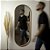 Espelho oval Galeão 1,50x60 cm de Madeira Maciça - Imagem 3