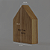 Casinha decorativa de Madeira - Aqui tem afeto - Imagem 7